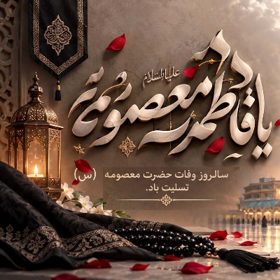 سالروز وفات حضرت معصومه علیها السلام تسلیت باد